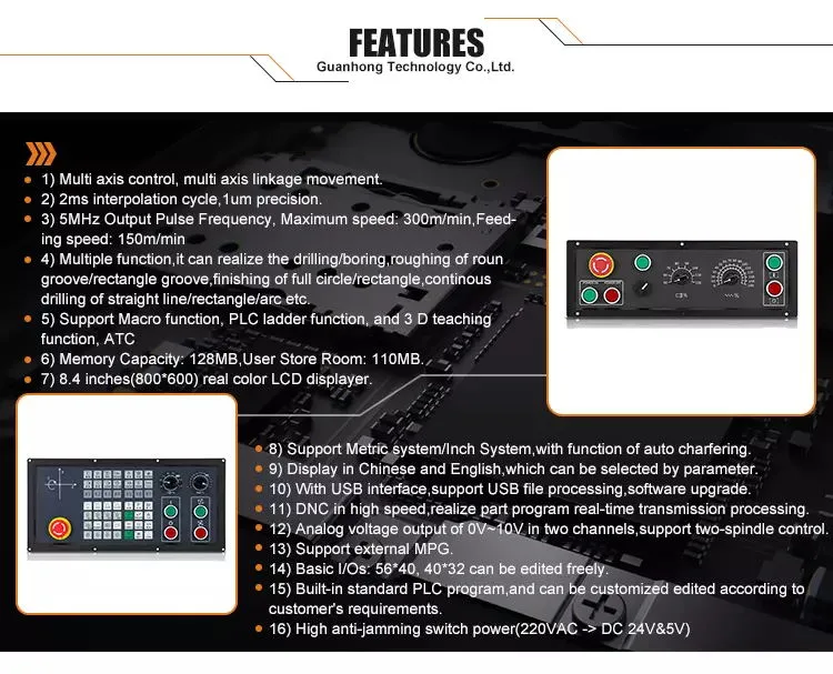 CNC Controller for Lathe/Turning with Auto Tool Changer Function CE